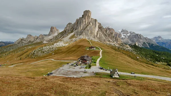 Dolomitok Hegyei Olaszország Csodálatos Táj — Stock Fotó