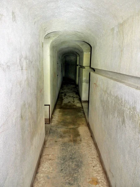 Cortina Ampezzo Italien September 2019 Militärbunker Aus Dem Zweiten Weltkrieg — Stockfoto