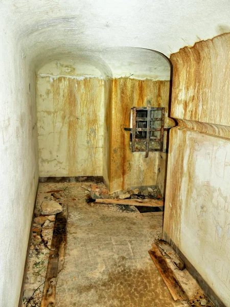 Cortina Ampezzo Italie Septembre 2019 Bunker Militaire Seconde Guerre Mondiale — Photo
