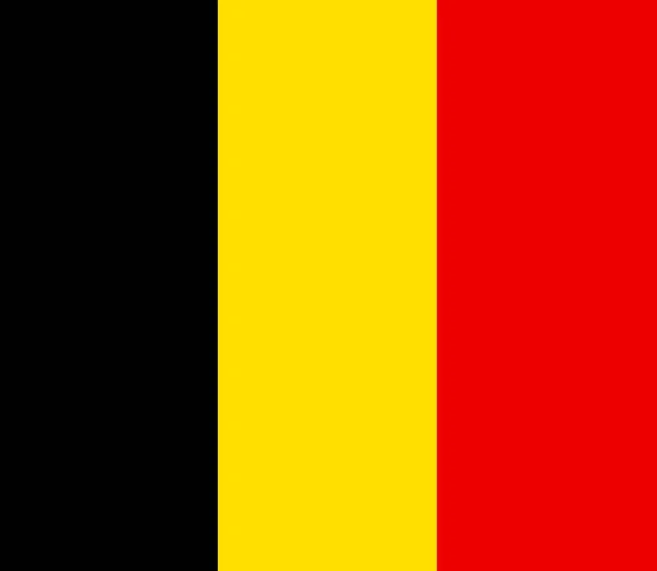 Drapeau National Belgique — Photo