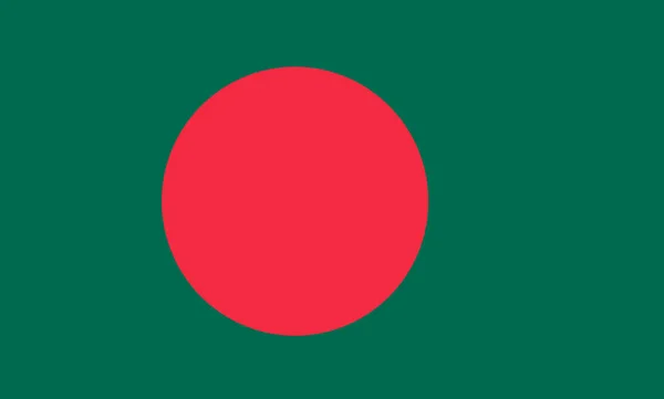 Nationale Vlag Van Bangladesh — Stockfoto