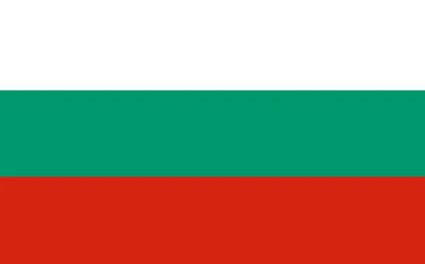 National Flag Bulgaria — Stock Photo, Image