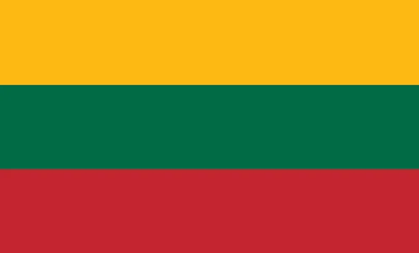 Státní Rady Litevská Vlajka — Stock fotografie