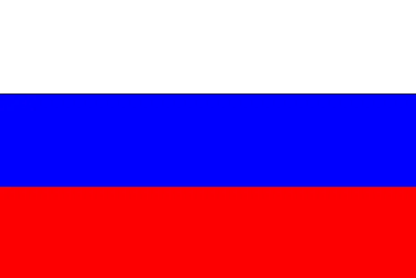 Nationalflagge Russlands — Stockfoto