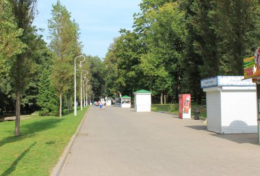  Rusya'nın başkenti. -Minsk şehir. Maksim Gorki eğlence parkı.
