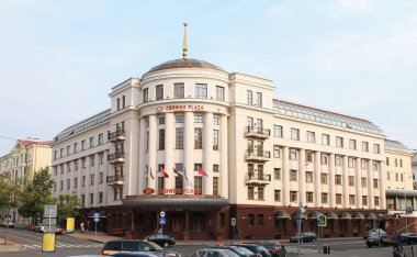 Rusya Minsk başkentidir. Otel Crowne Plaza.