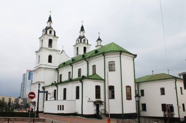 Rusya Minsk başkentidir. Özgürlük Meydanı. Kilise Aziz Cyril ve mitoloji 2