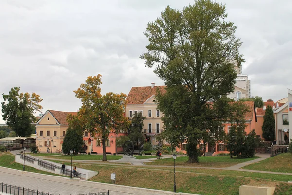 Він Столиця Республіки Білорусь Мінськ Трійця Передмістя — стокове фото