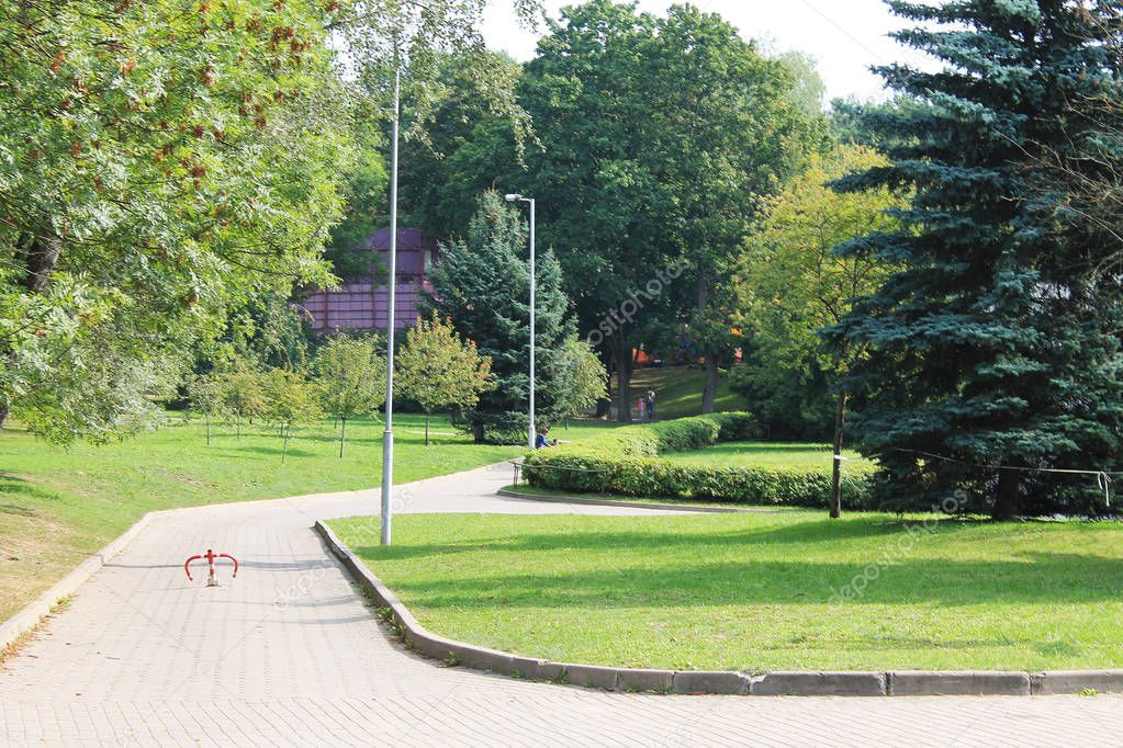 The capital of the Republic of Belarus. - Minsk city. The Maxim Gorky Recreation Park. 2
