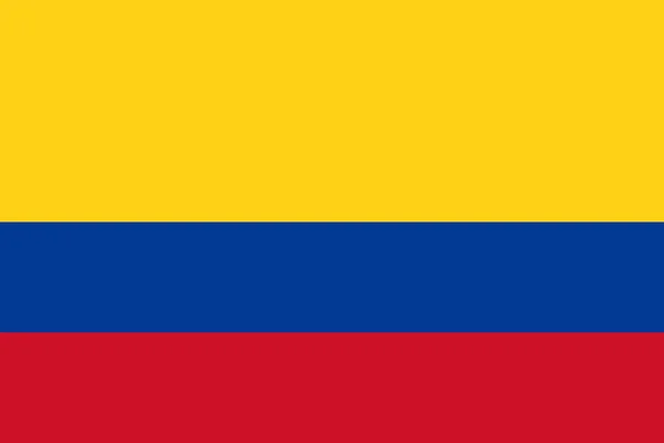 Bandera Nacional Colombia — Foto de Stock