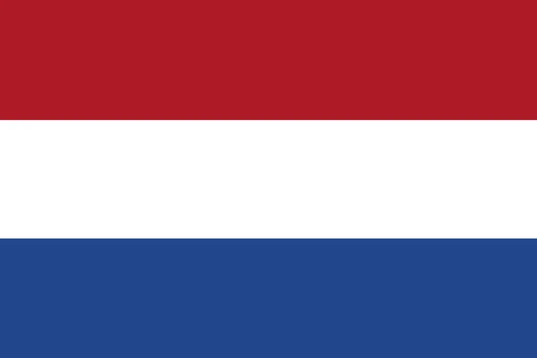 Nationalflagge Der Niederlande — Stockfoto