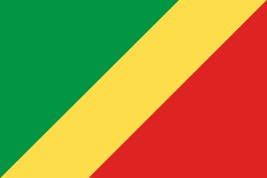 Kongo brazzaville ulusal bayrak. Kongo brazzaville bayrağı ile arka plan
