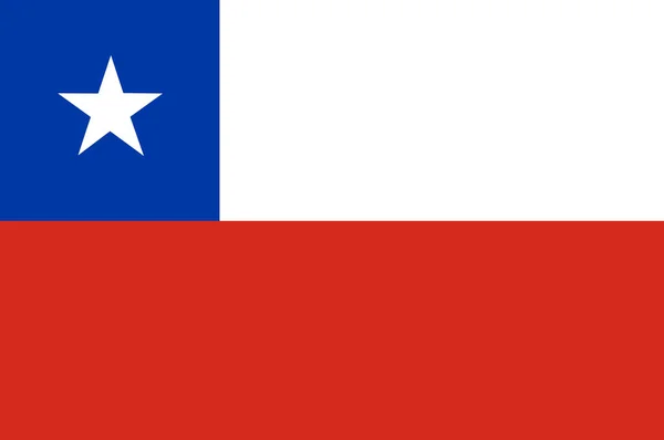 Şili Ulusal Bayrak Arka Plan Ile Şili Bayrağı — Stok fotoğraf