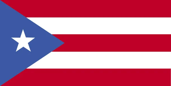 プエルトリコの国旗 プエルトリコの旗の背景 — ストック写真