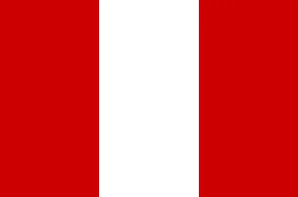 Peru Flagga Bakgrund Med Flaggan Peru — Stockfoto