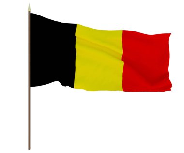  Belçika ulusal bayrak. Editörler ve tasarımcılar için arka plan. Ulusal tatil