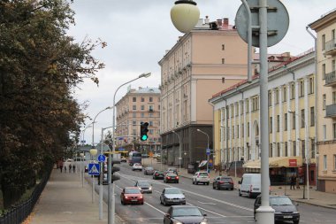 Rusya Minsk başkentidir. Yankı Kupala sokak