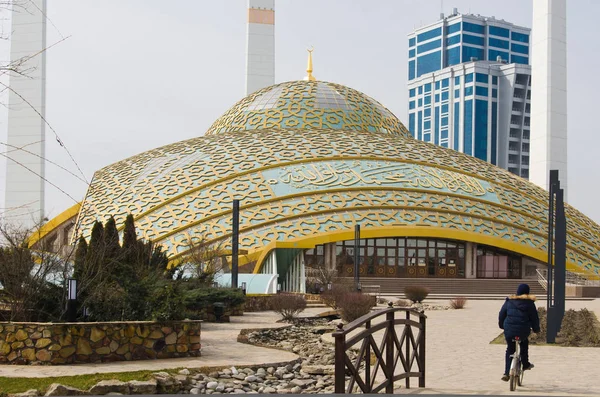Τσετσενίας Γκρόζνυ Καύκασο Πρωτεύουσα Ταξίδι Αρχιτεκτονική Citiesgrozny — Φωτογραφία Αρχείου
