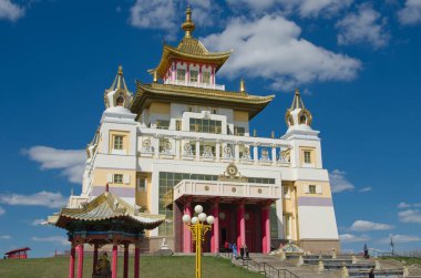 Kalmıkya, Elista, Budizm, seyahat, mimari