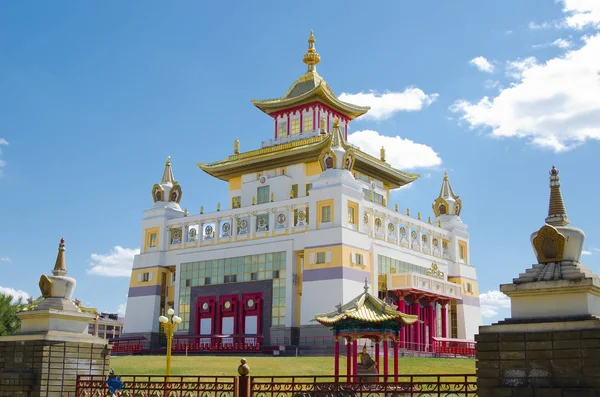Kałmucji Elista Buddyzm Podróż Architektura — Zdjęcie stockowe