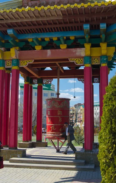 Kalmykia Elista Buddhism Travel Architecture — Stock Photo, Image