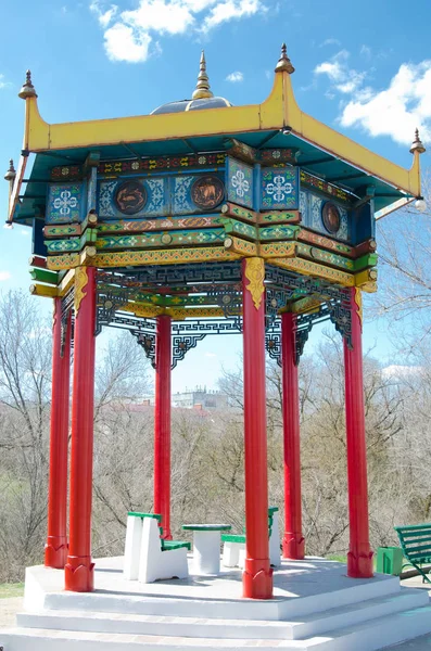 Kalmykia Elista Buddhism Travel Architecture — Stock Photo, Image