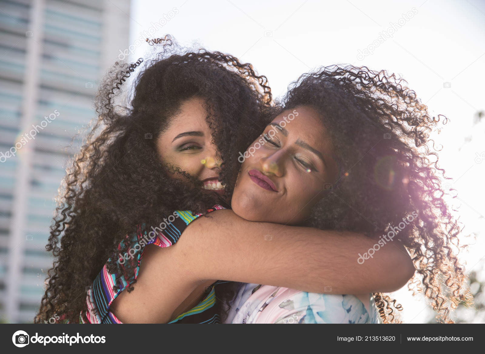 Two girls have les fun.