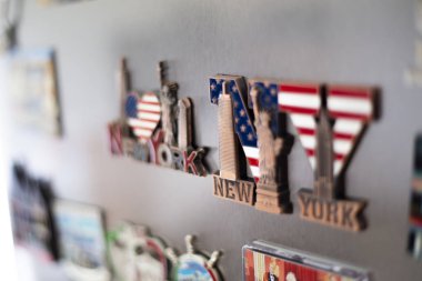Ev için New York buzdolabı mıknatıslar
