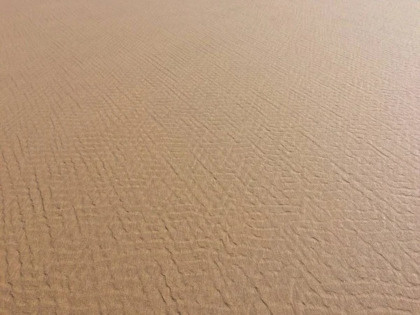 Μοτίβα Στην Άμμο Από Κύματα Και Τον Άνεμο Θάλασσα Άμμος — Φωτογραφία Αρχείου