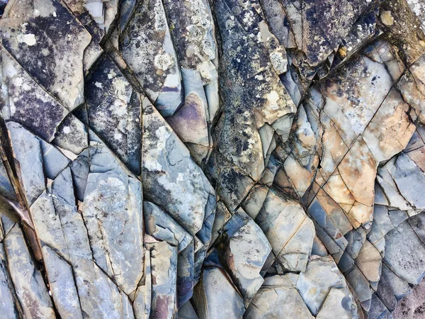Skála Kamenná Textura Kamenné Vrstvy Jako Pozadí — Stock fotografie