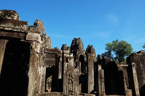 Ruins Medieval Temple Southeast Asia Abandoned Stone Buildings — Stock Photo, Image