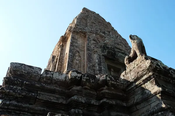 Руїни Стародавнього Камбоджійського Храму Руїни Храму Перед Нрп — стокове фото