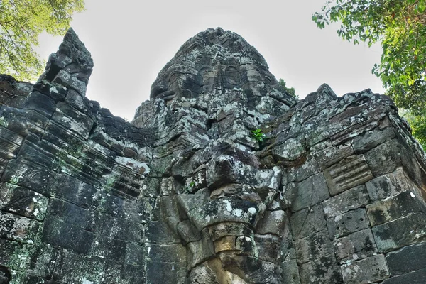 Temple Médiéval Khmer Banteay Kdei Attraction Architecturale Ancien Bâtiment — Photo