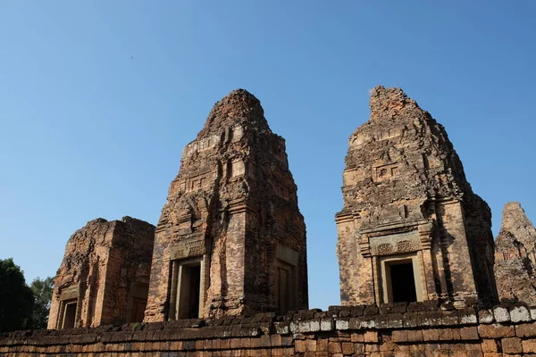 Den Antika Khmer Tempel Pre Rup Ruinerna Medeltida Byggnader Turistattraktion — Stockfoto