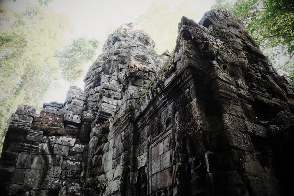 中世纪的高棉寺庙班迭克迪 建筑吸引力 古建筑 — 图库照片