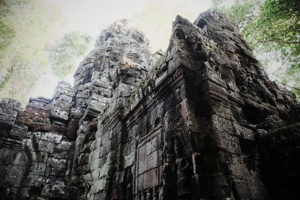 Середньовічний Кхмерском Temple Banteay Kdei Пам Ятка Архітектури Старовинна Будівля — стокове фото