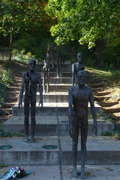 Praga Czechy Października 2019 Pomnik Ofiar Komunizmu Stóp Wzgórza Petrin — Zdjęcie stockowe