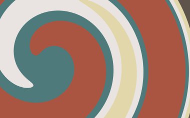 Huni soyut desen. Arkaplan olarak girdap, spiral, çok renkli desen.