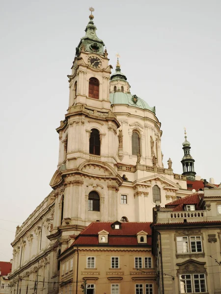 Cappella Della Cattedrale San Nicola Praga Architettura Barocca — Foto Stock