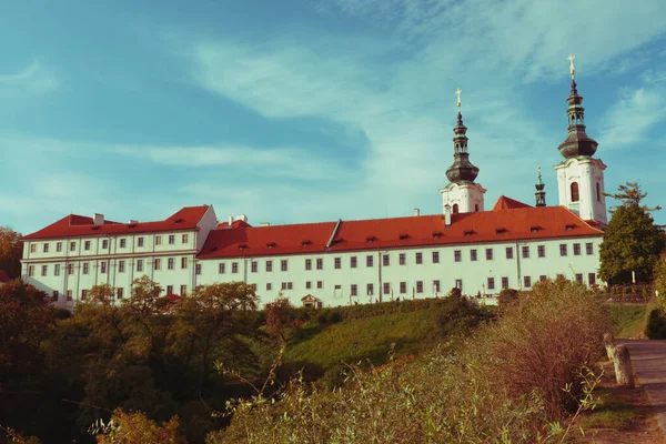 Monastero Strahov Giorno Autunno Paesaggio Autunno — Foto Stock