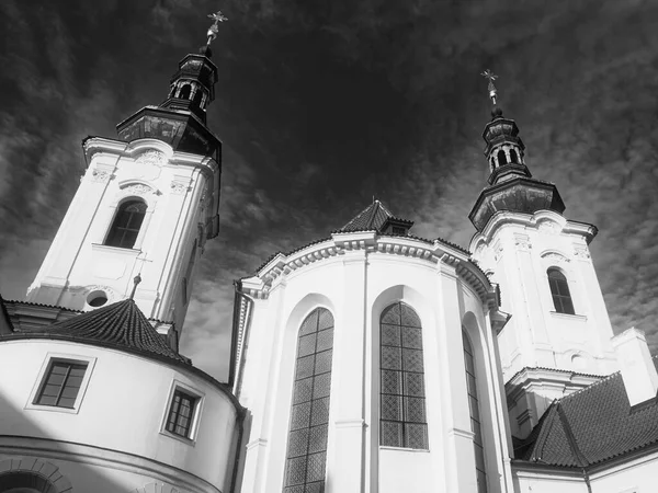 Prag Daki Strahov Manastırı Çek Mimarisinin Bir Anıtı Eski Manastır — Stok fotoğraf