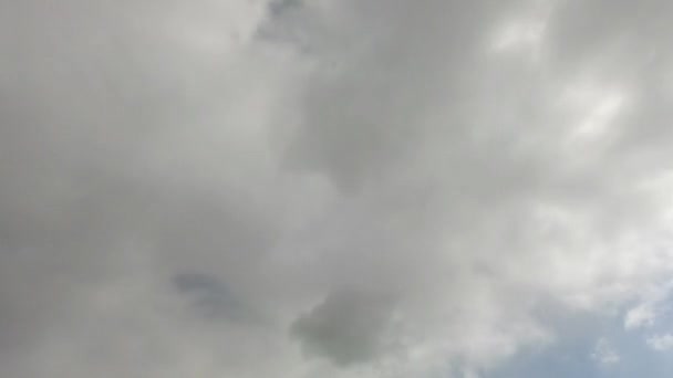 Moln Den Molniga Himlen Molnig Himmel Tidsfrist — Stockvideo