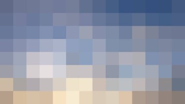 Çok renkli dikdörtgen piksel arkaplan. Çok renkli karelerden oluşan dokusu.