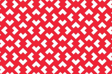 Avusturya bayrağının renklerinde basit geometrik desen