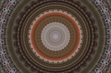 Soyut kaleydoskop arkaplanı. Güzel çok renkli kaleydoskop dokusu. Eşsiz kaleydoskop tasarımı.