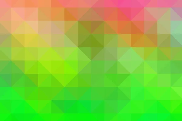 Pixelazione Triangolare Sfondo Pixel Multicolore Struttura Consiste Triangoli Multicolori — Foto Stock