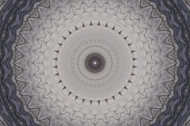 Soyut kaleydoskop arkaplanı. Güzel çok renkli kaleydoskop dokusu. Eşsiz kaleydoskop tasarımı.