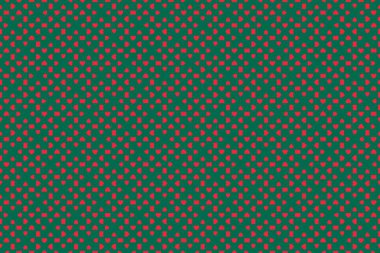 Bangladeş bayrağının renklerinde basit geometrik desen