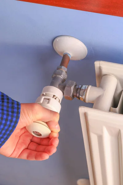 Radyatör Isıtma topuzu ayarlama el