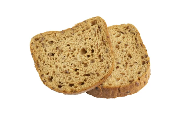 Kromki chleba ziarna z formy. — Zdjęcie stockowe